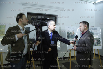 Siedziba NSZZ Solidarnosc w Gdansku.Otwarcie wystawy...