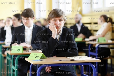Liceum Ogolnoksztalcace nr. 1 w Gdansku. Matura pisemna...