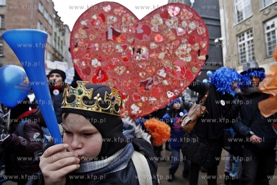 Demonstracja w obronie Pałacu Młodzieży w Gdańsku.
31.01.2015
fot....