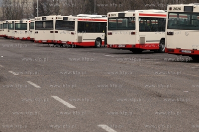 Zajezdnia autobusowa ZKM przy ul. Hallera w Gdańsku.
15.03.2015
fot....