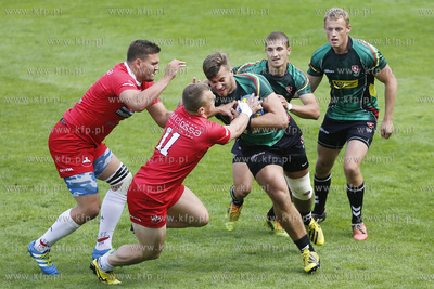 Gdynia. Mistrzostwa Europy w Rugby 7. Mecz o 11 miejsce...