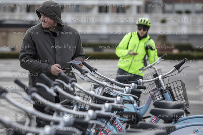 Sopot. Start Systemu Roweru Metropolitalnego MEVO.
26.03.2019
fot....