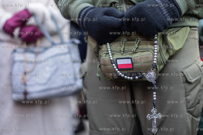 Demonstracja wsparcia dla lekarzy i pacjentek w Gdańsku....