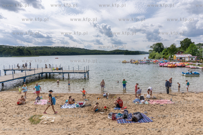 Plaża w Ostrzycach. 01.07.2023 fot. Paweł Marcinko...
