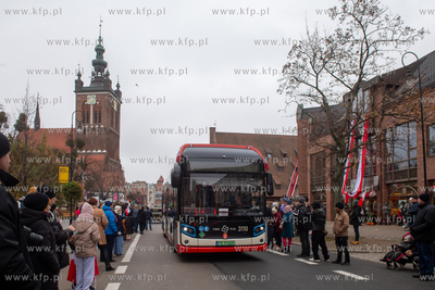 Gdańsk. Parada z okazji Narodowego Święta Niepodległości....