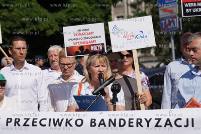 Targ Rybny w Gdańsku Protest aktywistów z Fundacji...