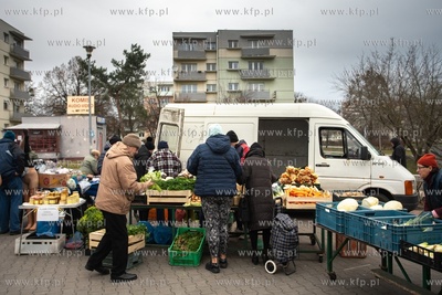 Gdańsk Przymorze, Zielony Rynek. 22.02.2020 / fot....