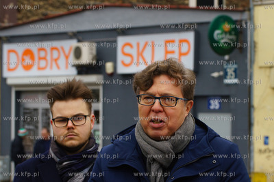 Gdańsk. Sklep spożywczy "Dobry Sklep" przy ulicy...