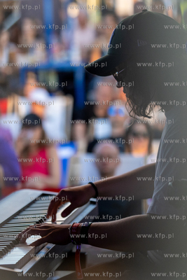 Gdańsk, Ołowianka. Jazz na Wyspie Nz. Koncert Hania...