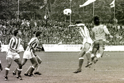 Mecz pucharowy Arka Gdynia - Stara Zagora w Gdyni....