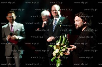 Gdansk. Teatr Wybrzeze. Uroczystosc wreczenia nagrod...