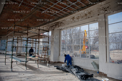 Sopot. Remont generalny arkad przy molo. 
20.03.2012
fot....