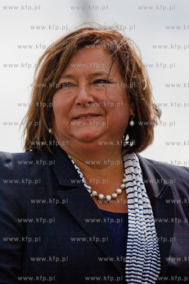 Sopot. Plaza przy Sopockim Klubie Zeglarskim. Ceremonia...