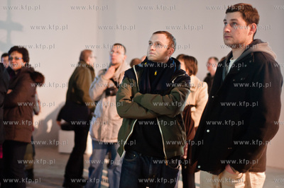 Gdansk. Centrum Sztuki Wspolczesnej Laznia. Wernisaz...