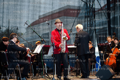 Plac Przyjaciol Sopotu. Sopot Ulica Artystow. Koncert...