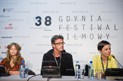 38 Gdynia Festiwal Filmowy. Konferencja prasowa filmu...
