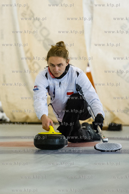 Gdansk. Hala Oliwia. Tor Curlingowy. Mecz 5 kolejki...