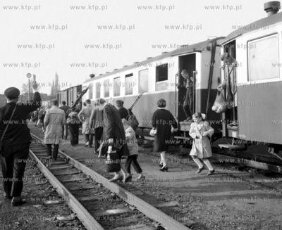 Dworzec zulawskiej kolei waskotorowej Gdansk Waskotorowa,...