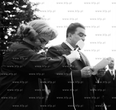 Odsloniecie pomnika Jana III Sobieskiego na Targu Drzewnym...