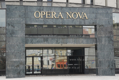 Bydgoszcz. Gmach Opery Nowa przy Aleji Marszalka Ferdynanda...