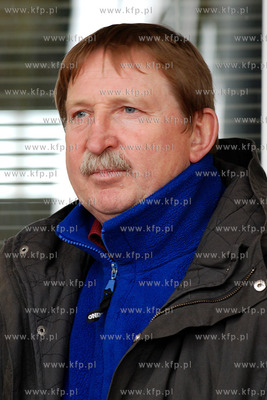 Andrzej Szarmach - byly pilkarz Stoczniowca Gdansk,...