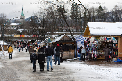 Zakopane, Nz. Targ w Zakopanem.
22.12.2008
fot. Sebastian...