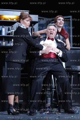 Teatr Wybrzeze w Gdansku. Proby do spektaklu BAL MANEKINOW,...