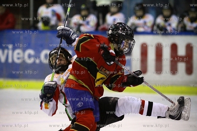 Gdansk. Hala OLIVIA. XIII Miedzynarodowy turniej hokeja...