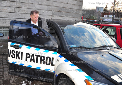 Detektyw Krzysztof Rutkowski opuszcza Prokurature Okregowa...