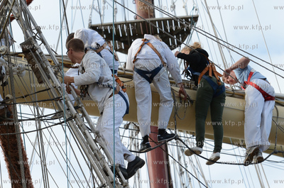 Dzien na Darze Mlodziezy ze studentami Akademii Morskiej...