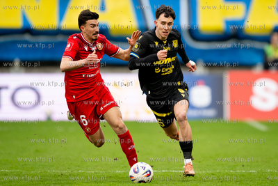 PKO Ekstraklasa: Arka Gdynia - Widzew Łódź n/z Kamil...