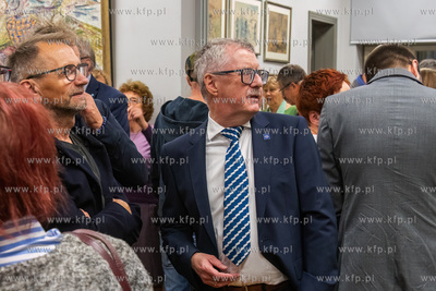 Wernisaż wystawy malarstwa Erwina Elstera w Domu Wiedemanna...