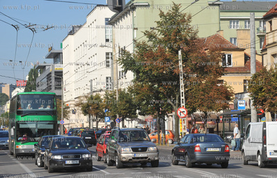 Gdynia ul. 10 Lutego. 08.09.2009 fot. Maciej Kosycarz...