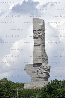 Gdansk Westerplatte. Pomnik Bohaterow Westerplatte...