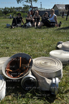 Zawody jednostek  Ochotniczych Strazy Pozarnej gminy...