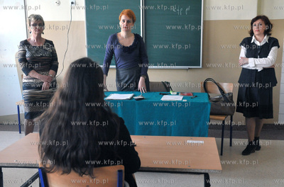 Egzaminy gimnazjalne z jezyka obcego w Gimnazjum nr...