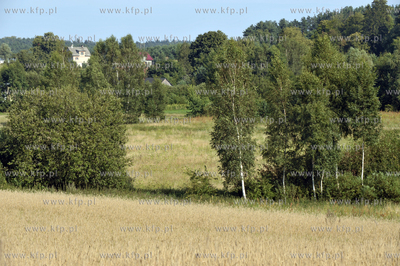 Sulmin, wies na Kaszubach.  Tereny w poludniowej czesci...