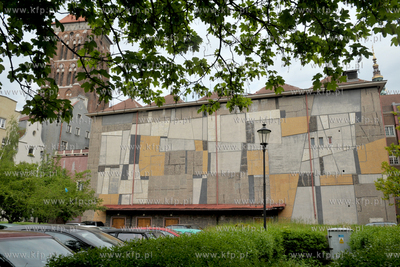 Gdansk kino Neptun, dawne Leningrad. Wyjscie z kina...