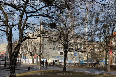 Budowa hotelu Ibis w Gdansku pomiedzy ul. Lagiewniki,...