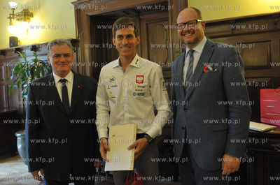 Przewodniczący Rady Miasta Gdańska Bogdan Oleszek...