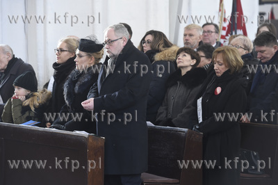 Uroczystości pogrzebowe zamordowanego prezydenta Gdańska...