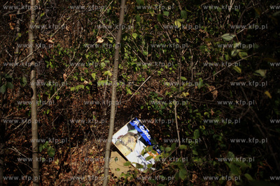 Akcja sprzątania Lasów Oliwskich w rejonie wzgórza...