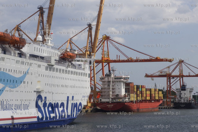 Gdynia. Pokład promu Stena Vision. Konferencja Wizja...