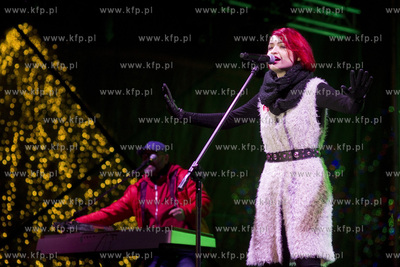 Gdańsk. Targ Węglowy. Wielki Final Orkiestry Swiatecznej...