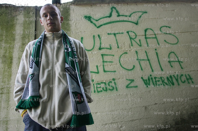 Mateusz Bak, bramkarz Lechii Gdansk. 04.10.2005 fot....