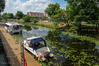 Nowy Dwór Gdański. Uroczyste otwarcie nowej przystani...
