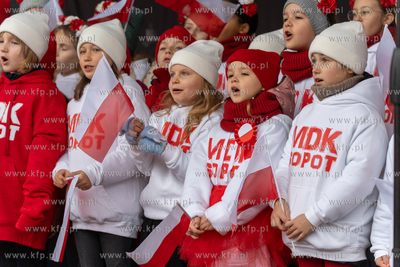 Sopot. Święto Niepodległości. Parada rowerzystów,...
