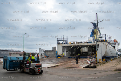 Port Gdańsk. Uruchomienie nowego połączenia promowego...