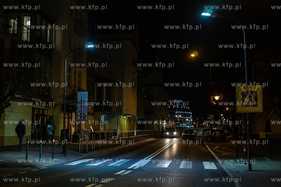 Sopot. Oświetlenie LED na przejściach dla pieszych...