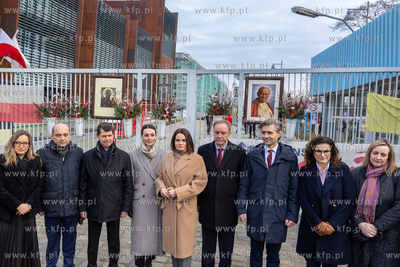 Gdańsk, Europejskie Centrum Solidarności. Forum Kościuszkowskie....